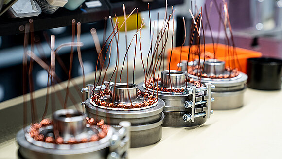 Produktion der Frameless-Servomotoren